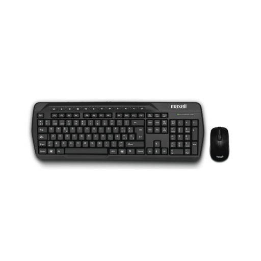 [WKBC-200] MAXELL TECLADO INALÁMBRICO WKBC-200 COMBO 2.4GHZ/ NEGRO