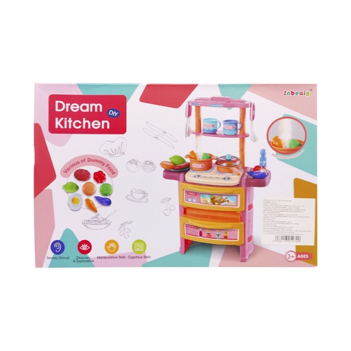 [768-3/4] COCINA KITCHEN DREAM CON ACCESORIOS