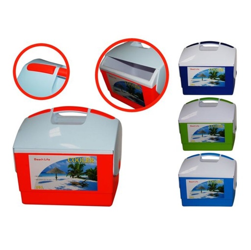 [1007801 HIELERA] HIELERA ALESSA DE PLASTICO 20LT SURTIDO