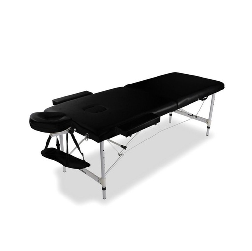 [HM2711-1.2.3 NEGRO] MESA DE MASAJES PORTATIL NEGRO/-DEBSA