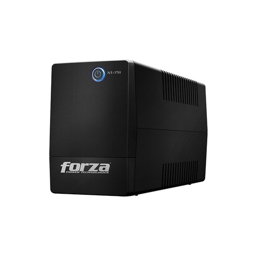 [NT-751 UPS] UPS CAPACIDAD 375W 120V NEGRO NT-751 UPS - FORZA