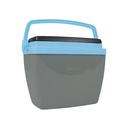 HIELERA PLÁSTICA 12LT GRIS/AZUL -ALESSA 25108213