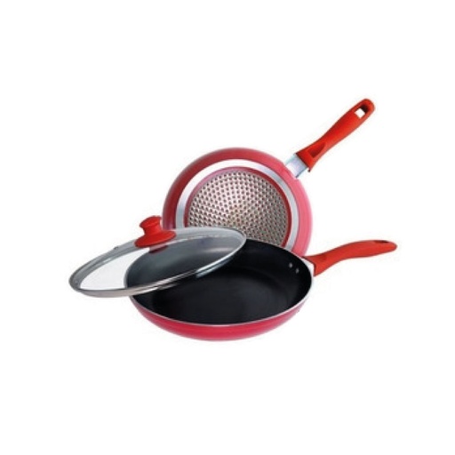 [7392] SARTEN FORGED INDUC 24CM ROJO - UMCO