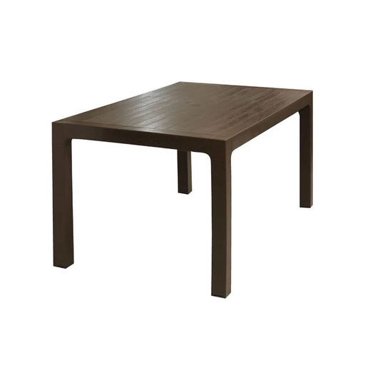 [MESA MADEIRA CUADRADA CAFE] MESA PLASTICA MADEIRA CUADRADA CAFE/-PICA