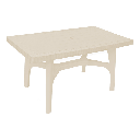 MESA RATAN GLAMOUR RECTANGULAR BEIGE/-PICA