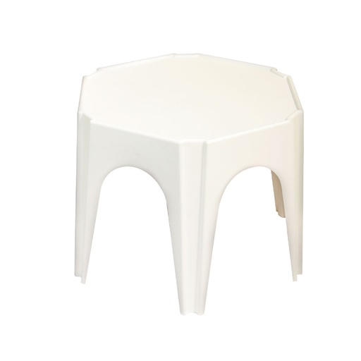 [MESA HEXAGONAL BLANCA] MESA PLASTICA HEXAGONAL BLANCO - PLAPASA