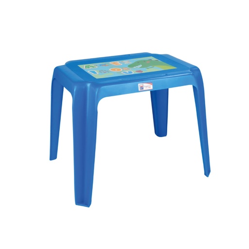 [MESA PICOLA DINOSAURIO AZUL PASTEL] MESA PLASTICA PICOLA DINOSAURIO AZUL/PASTEL - PLAPASA