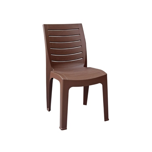 [SILLA MADEIRA CORSA S/B CAFE MAD] SILLA PLÁSTICA MADEIRA CORSA S/B CAFE/MADEIRA -PICA