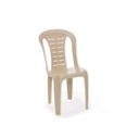 SILLA PLÁSTICA MALAGA S/B BEIGE - PICA