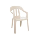 SILLA PLÁSTICA  MONACO BEIGE - PICA