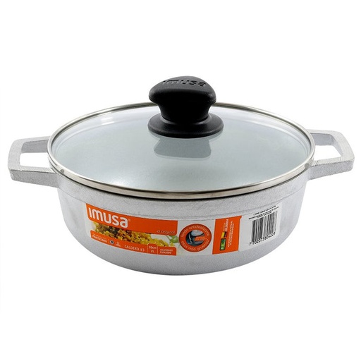 [8041200] CALDERO DE ALUMINIO FUNDIDO 20CM  - IMUSA