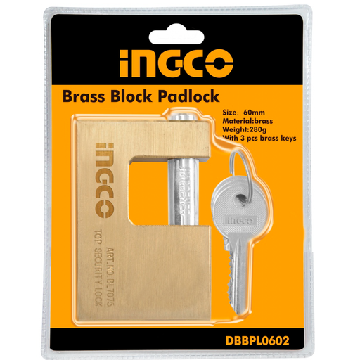 [DBBPL0702] CANDADO D/BLOQUE 70MM - INGCO