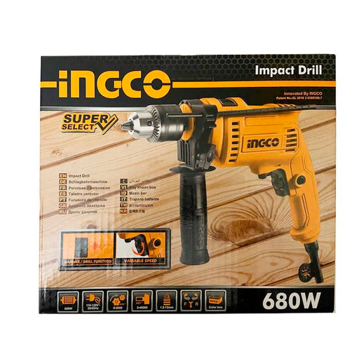 [UID6808] TALADRO D/IMPACTO 680W - INGCO