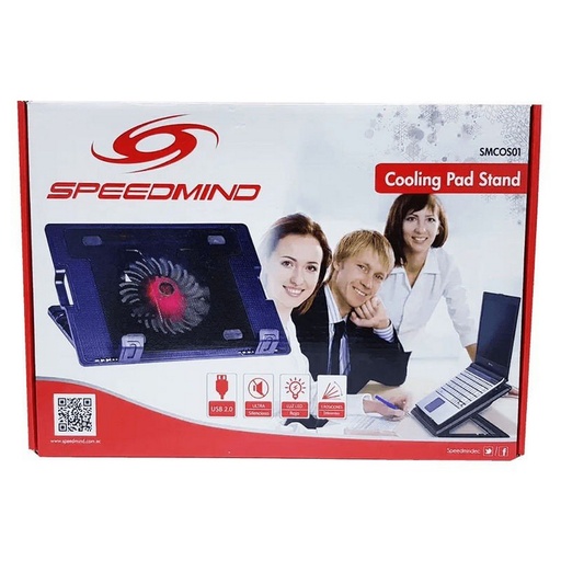 [SMCOS01] VENTILADOR PARA LAPTOP 5NVL NEGRO - SPEEDMIND