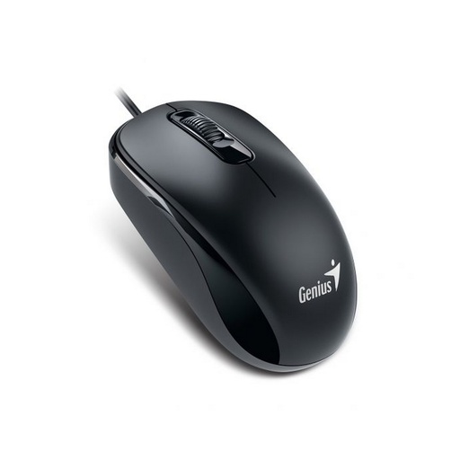 [DX-110 NEGRO] MOUSE ALAMB SENSOR OPTICO NEGRO - GENIUS