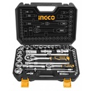 JUEGO DE DADOS 44PCS 1/2"-1/4" -INGCO