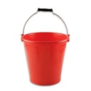 BALDE ASA METAL 16LT ROJO - PICA