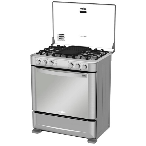 [EM7635FX0] COCINA A GAS 76CM ENC/ELEC 5Q INOX/-MABE
