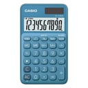 CALCULADORA PORTATIL 10 DIGITOS PANTALLA GRANDE AZUL/-CASIO