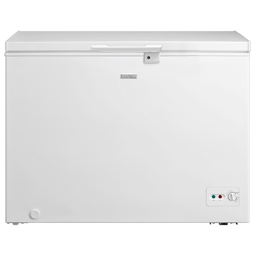 [CAS-C324] CONGELADOR HORIZONTAL 249LT 115V R600A BLANCO/-CASTELL