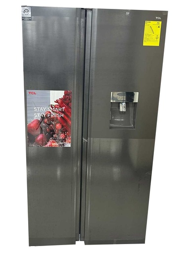 [P520SBG] REFRIGERADORA SIDE BY 520LT P/TACTIL 63X92X176.8CM GRIS/-TCL
