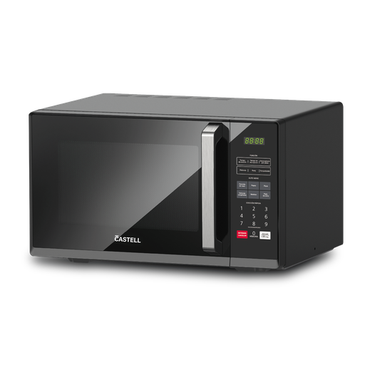 [CSTL-EM9P032KQ] MICROONDAS 30LT PANEL DIGITAL 900WTTS, 10 NIVELES, NEGRO-CASTELL
