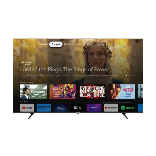 [86TIKJQLED] TELEVISOR 86&quot; TECNOLOGIA GOOGLE TV QLED ULTRA HIGH 16GRAM WIFI 2.4 BLUETOOTH 5.1  CROMA/-INDURAMA