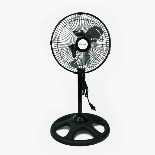 [MY-1088R NEGRO CASTELL] VENTILADOR 3EN1 360 GRADOS 10PLG 3 ASPAS NEGRO - CASTELL MY-1088R NEGRO