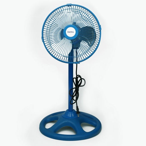 [MY-1088R AZUL CASTELL] VENTILADOR 3EN1 360 GRADOS 10PLG 3 ASPAS AZUL - CASTELL MY-1088R AZUL