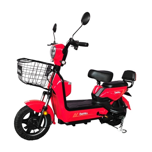 [CSTL EM-15] BICICLETA ELECTRICA DE 500W 48V Y 12AH VELOCIDAD 50-60KM AZUL/-CASTELL