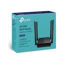 ROUTER AC1200 DUAL 4 ANT 4 PTOS 400MPBS WIFI NEGRO/-TPLINK ARCHER C64