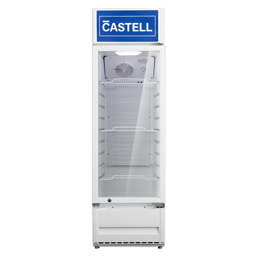 [CAS-E281] VITRINA VERTICAL 211LT BLANCO/-CASTELL CAS-E281