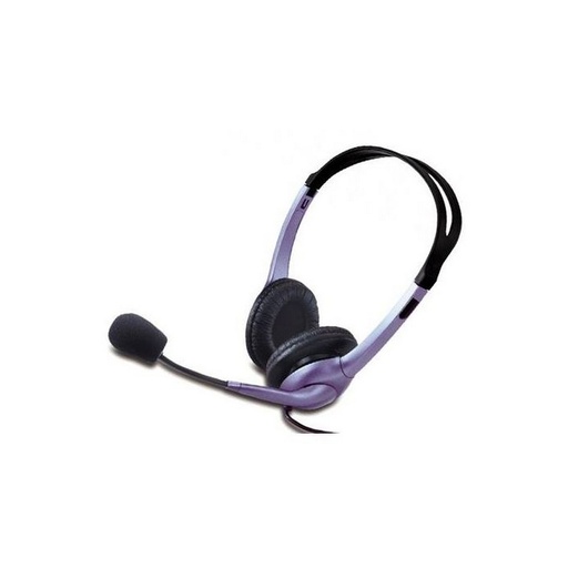 [HS-04S] AUDIFONO ALAMB MICROFONO NEGRO - GENIUS