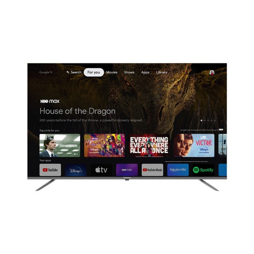 [43TIKJUHD] TELEVISOR UHD 4K 43&quot; GOOGLE TV NEGRO/-INDURAMA 43TIKJUHD