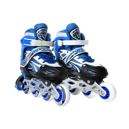 [YX-0153-59 (31-34)] PATIN 4 RUEDAS REAJUSTABLE C/ACC TALLA 31-34 -ALESSA