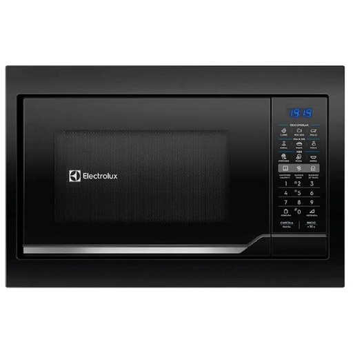 [EMDO34S3GVB] MICROONDAS 30LT EMPOTRABLE 60CM 900W DIGITAL  VIDRIO NEGRO/-ELECTROLUX