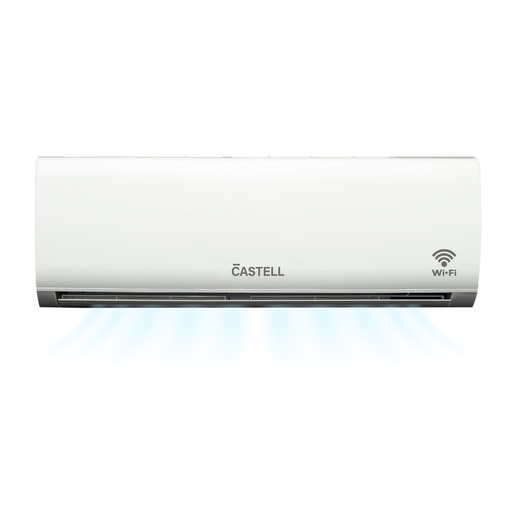 [CS-12C2A-WF] AIRE ACONDICIONADO CON WIFI SPLIT 12MIL BTU ALTA EFICIENCIA BLANCO/-CASTELL