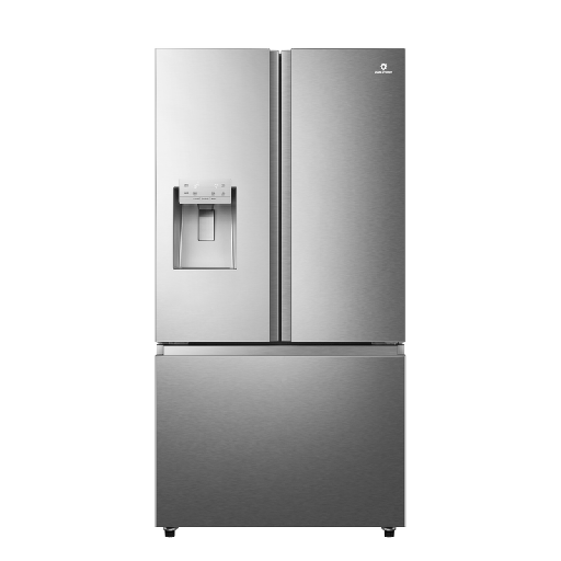 [RI-992I CROMA] REFRIGERADORA SBS FRENCH DOOR 674LT 2 PUERTAS Y 1 BANDEJA CROMA/-INDURAMA