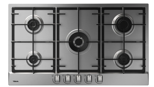 [GSC 95330 SBA IX] ENCIMERA EMPOTR A/GAS 5Q B/AUTOMATICO D/ERGONOMICO INOX/-TEKA