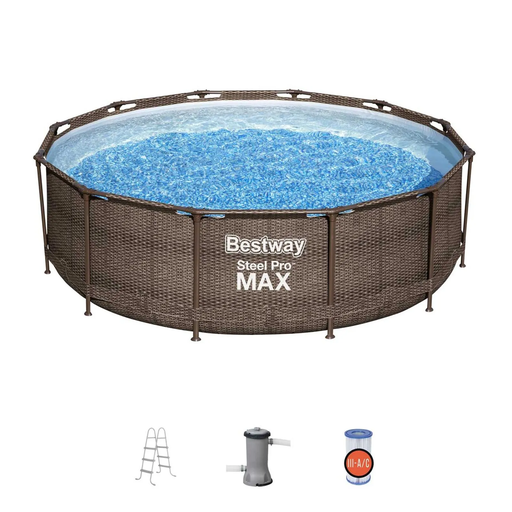 [56731] PISCINA TUBO OCT C/ESCALERA (3.66X1M) -BESTWAY