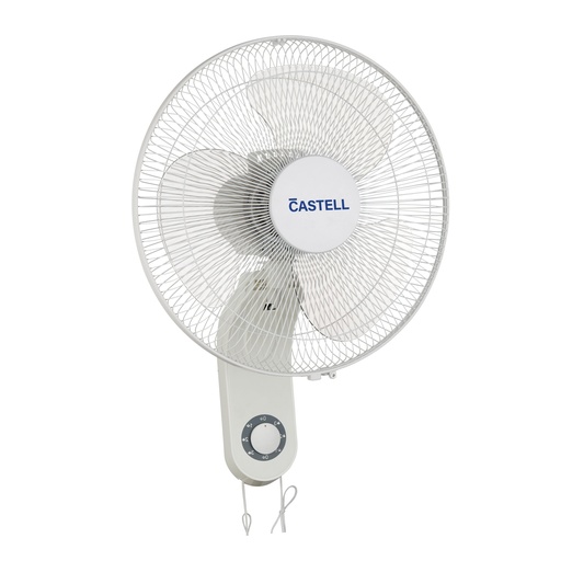 [CSTL-UW1638] VENTILADOR DE PARED 16&quot; 3VL DE 3 ASPAS DE USO DOMESTICO BLANCO/-CASTELL