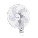 VENTILADOR DE PARED 18" 3VL DE 5 ASPAS DE USO DOMESTICO  BLANCO/-CASTELL