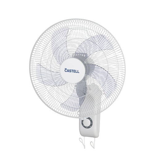 [CSTL-UW1895] VENTILADOR DE PARED 18&quot; 3VL DE 5 ASPAS DE USO DOMESTICO  BLANCO/-CASTELL