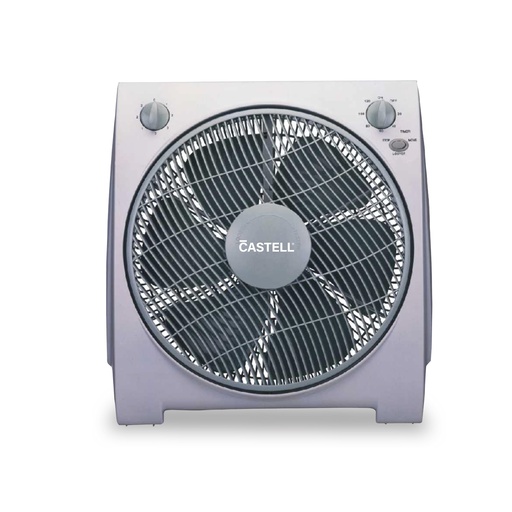 [CSTL-BF1428] VENTILADOR DE MESA 14&quot; 3VL DE 6 ASPAS DE USO DOMESTICO  BLANCO/GRIS -CASTELL