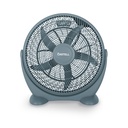 VENTILADOR DE MESA 20" 3VL DE 5 ASPAS C/PIES D/APOYO USO DOMESTICO GRIS/-CASTELL