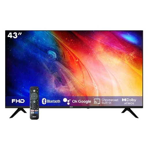 [LED43RCA683GT] TELEVISOR LED SMART FHD 43&quot; ANDROID GOOGLE NEGRO/-RCA