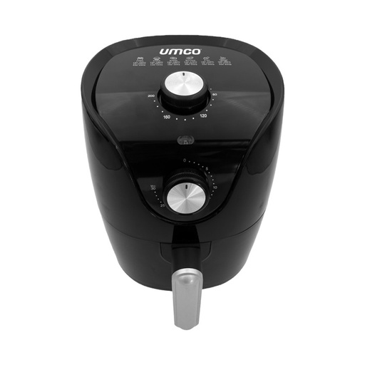 [6130] FREIDORA DE AIRE MANUAL 2.3LT NEGRO/-UMCO
