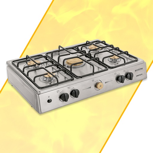 [AMATISTA 5Q INOX PLUS] COCINETA DE 5Q 28&quot; S/R INOX PLUS 4Q DOMESTICO 1 INDUSTRIAL 55X73.5X18CM PLOMO/-ECOLINE