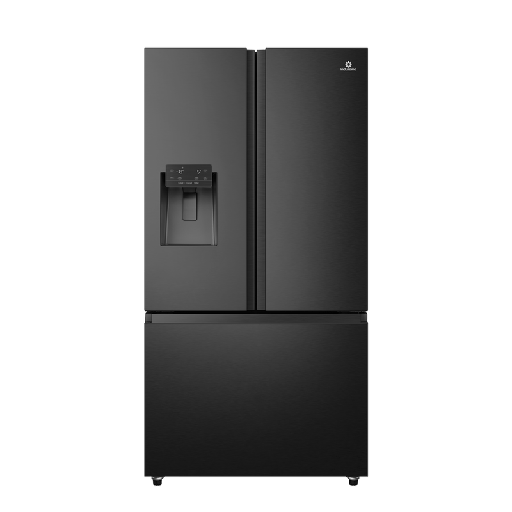 [RI-992I NEGRO] REFRIGERADORA SBS FRENCH DOOR 674LT 2 PUERTAS Y 1 BANDEJA 73X91X179CM NEGRO/-INDURAMA