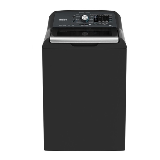 [LMH74201WDAB1] LAVADORA 24 KG AUTOMATICA CARGA SUPERIOR 65.5X68X111CM GRIS/-MABE